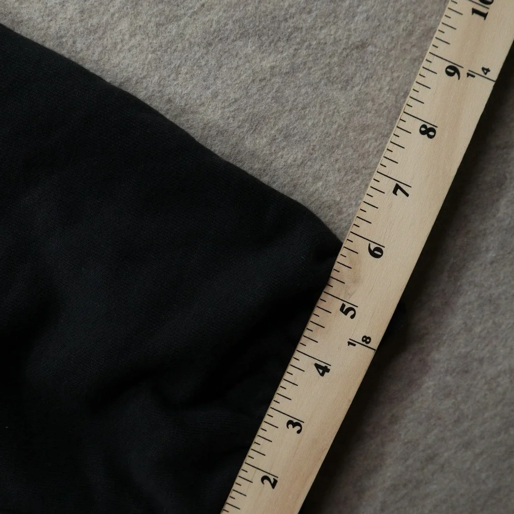 Adidas Joggers Mens Small Black Trefoil Fleece Sweatpants Modern Zip Pockets